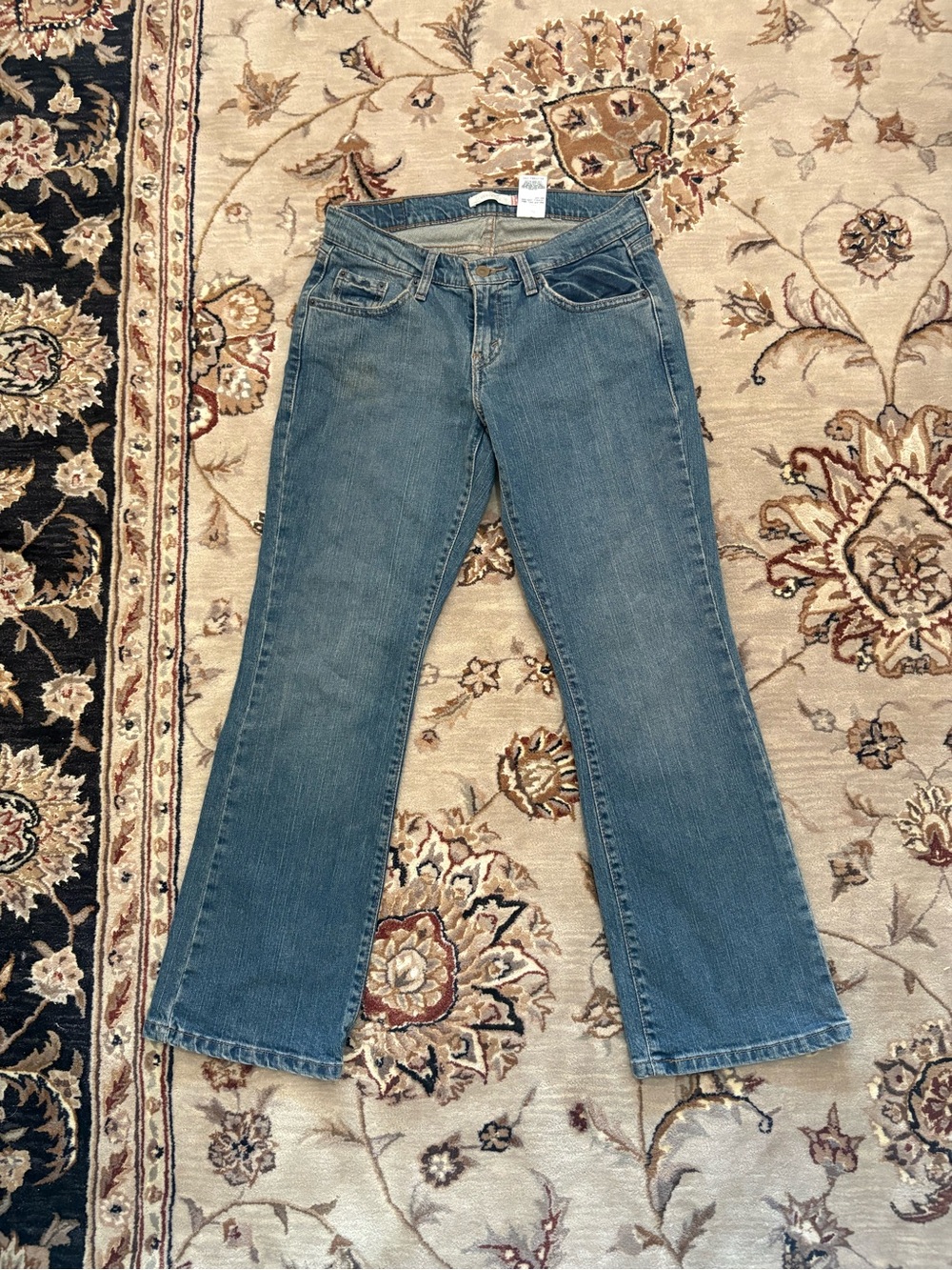 Levi's Blue Flared Women's Jeans